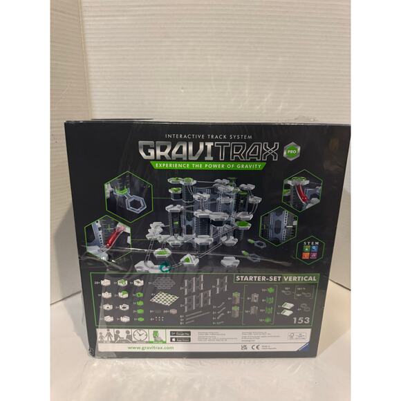Ravensburger GraviTrax PRO Vertical Starter Set - Innovative Marble Run | STEM - Picture 3 of 4